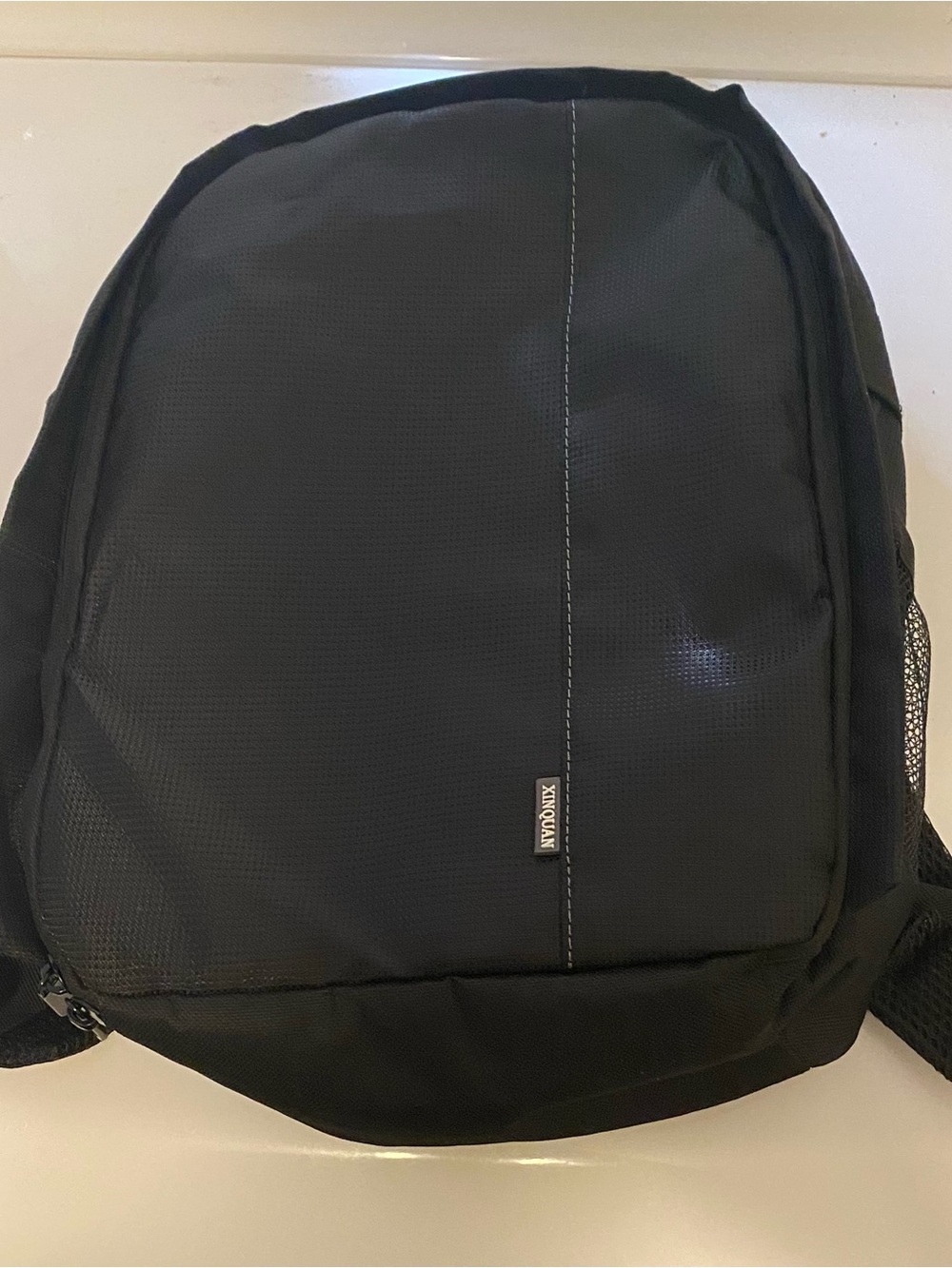 Black Men's camera Backpack